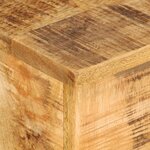 vidaXL Supports pour plantes 2 Pièces bois solide de manguier