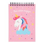 Cahier À Spirales Licorne - Draeger paris
