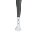 vidaXL Tente de fête anthracite 8x4 m PE
