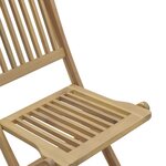 vidaXL Ensemble à manger de jardin 5 Pièces Bois d'acacia solide
