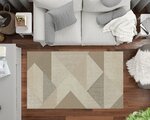 Tapis de salon MIRAN 80 x 150 cm - Beige