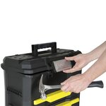 Stanley Boîte à outils sur roulettes Plastique Noir 1-79-206