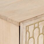 vidaXL Armoire latérale 40x33x75 cm bois massif de manguier
