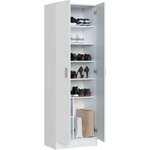 Armoire rangement chaussure - meuble d'entrée 59 x 37 x 180 cm