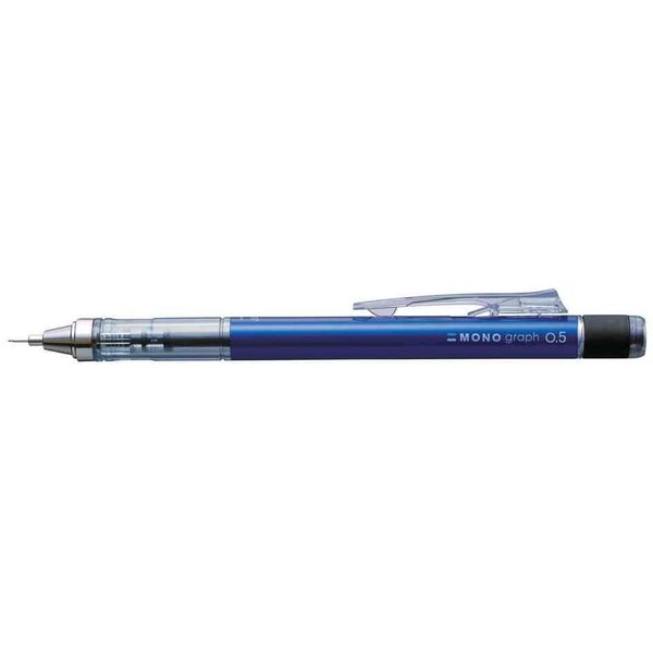 Porte-mine MONO GRAPH 0,5 Bleu x 5 TOMBOW