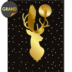 Sac Cadeau Cerf Noir - Grand Format - Draeger paris