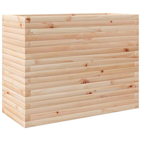vidaXL Jardinière 90x40x68 5 cm bois de pin massif