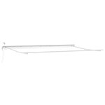 Auvent Automatique vidaXL avec LED Beige 600x350 cm