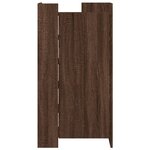 vidaXL Armoire à chaussures chêne marron 52x37 5x100 cm