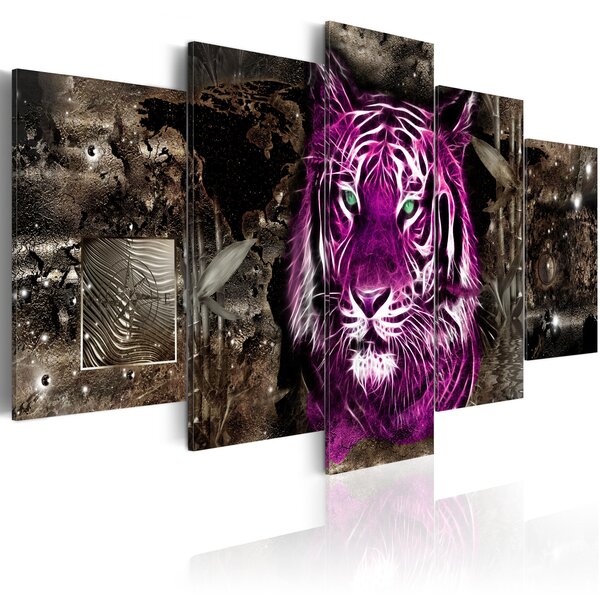 Tableau - purple king l x h en cm 200x100