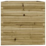 vidaXL Jardinière 70x70x72 5 cm bois de pin imprégné