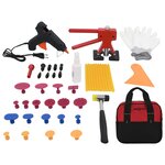 Vidaxl kit de débosselage sans peinture 45 pcs