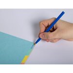 Intercalaires Carte Lustrée 400g/m2 Aquarel 12 Positions - A4 - Couleurs Assorties - X 15 - Exacompta