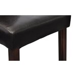 vidaXL Chaises à manger lot de 6 marron similicuir