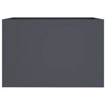 vidaXL Jardinière anthracite 62x40x39 cm acier laminé à froid