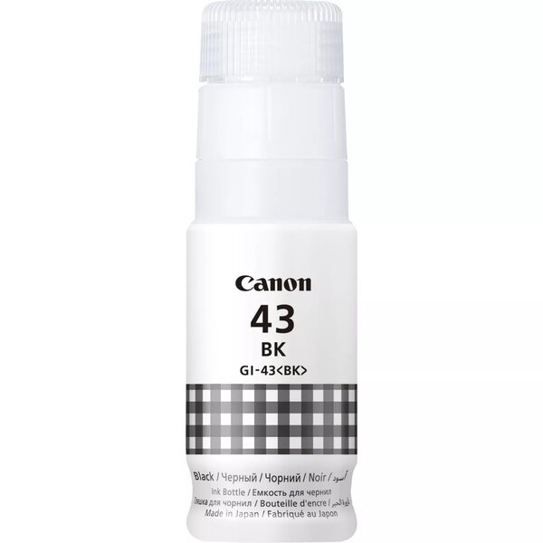 Canon bouteille d'encre Canon GI43 noir - GI43BK/4698C001