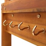 vidaXL Chariot de cuisine de jardin Bois d'acacia 92x43 5x141 5 cm