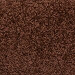 vidaXL Tapis d'escalier 15 Pièces 65x21x4 cm Marron