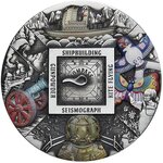 Pièce de monnaie en Argent 5 Dollars g 155.5 (5 oz) Millésime 2024 CHINESE ANCIENT INVENTIONS