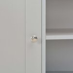 vidaXL Meuble TV Gris 95 x 39 x 58 cm