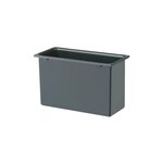 Compartiments Ecologic Pour Poubelles De Bureau - Gris Anthracite - Exacompta