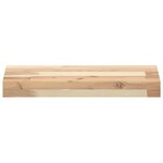 vidaXL Dessus de table 60x20x4 cm rectangulaire bois massif d'acacia