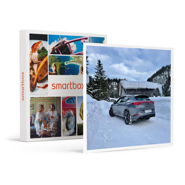 SMARTBOX - Coffret Cadeau Stage de pilotage sur glace : 10 tours en passager sur le circuit de Flaine en Cupra Leon ou en BMW Superberline 2.0 -  Sport & Aventure