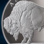 Pièce de monnaie en Argent 1000 Satoshi g 31.1 (1 oz) Millésime 2024 United Crypto States AMERICAN BUFFALO