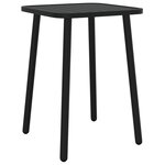 vidaXL Ensemble à manger de jardin 3 Pièces anthracite acier