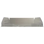 Corbeille À Courrier Ecotray Office - Gris Transparent - X 10 - Exacompta