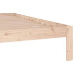 vidaXL Cadre de lit sans matelas 180x200 cm