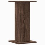 vidaXL Supports pour plantes 2 Pièces chêne marron bois d'ingénierie