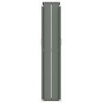 vidaXL Auvent latéral rétractable Crème 117x1200 cm