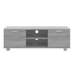 vidaXL Meuble TV Sonoma gris 120x40 5x35 cm Bois d'ingénierie