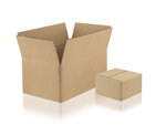 Lot de 50 cartons double cannelure 2w-34h format 250 x 250 x 250 mm