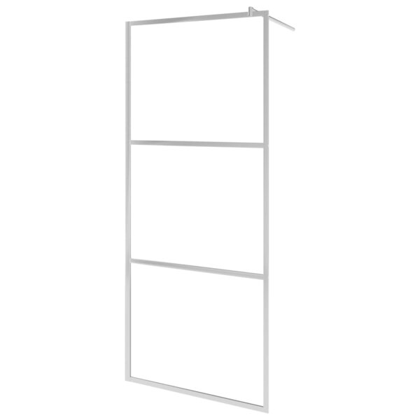 vidaXL Paroi de douche à l'italienne à verre ESG transparent 80x195 cm