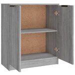 vidaXL Buffets 3 Pièces Sonoma gris Bois d'ingénierie