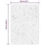 vidaXL Tapis ARBIZU intérieur extérieur design vintage 160x230 cm