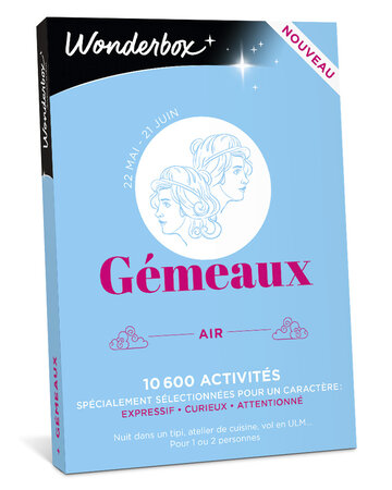 Coffret cadeau - WONDERBOX - Astrologie - Gémeaux