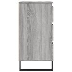 vidaXL Buffet Sonoma gris 60x35x70 cm Bois d'ingénierie