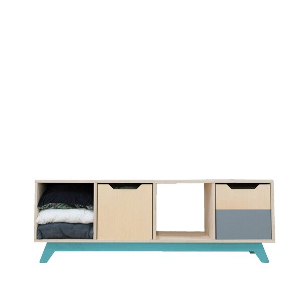 Meuble de rangement NABOSKY turquoise 1x4