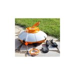 BESTWAY Robot aspirateur Frisbee - Pour piscine a fond plat - 5 x 3 m