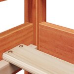 vidaXL Ensemble de lit de jour avec toit 90x190 cm bois massif de pin