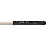 Marqueur pointe fine FREE acrylic T100 blanc x 5 STABILO