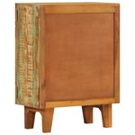 vidaXL Buffet sculpté à la main 55x30x75 cm bois massif récupération