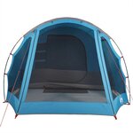 vidaXL Tente familiale 6 personnes bleu imperméable