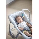Babymoov transat pour bébé graphik bleu et gris
