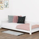 Lit Montessori enfant STUDY 80 x 160 blanc