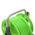 vidaXL Enrouleur de tuyau d'arrosage 20 + 2 m