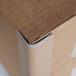Lot de 66 protections d'angle / cornières de protections carton - 45 x 45 x 3 mm x 1,8 m